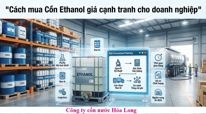 Cồn Ethanol Giá Cạnh Tranh – Giải Pháp Tối Ưu Chi Phí Cho Doanh Nghiệp